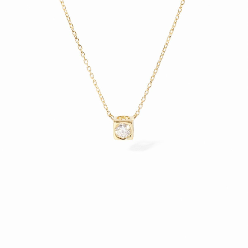 pendentif le cube diamant MM