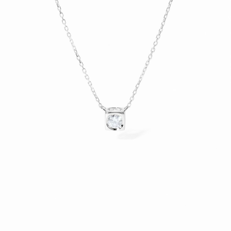 pendentif le cube diamant MM