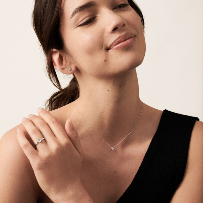 pendentif le cube diamant PM