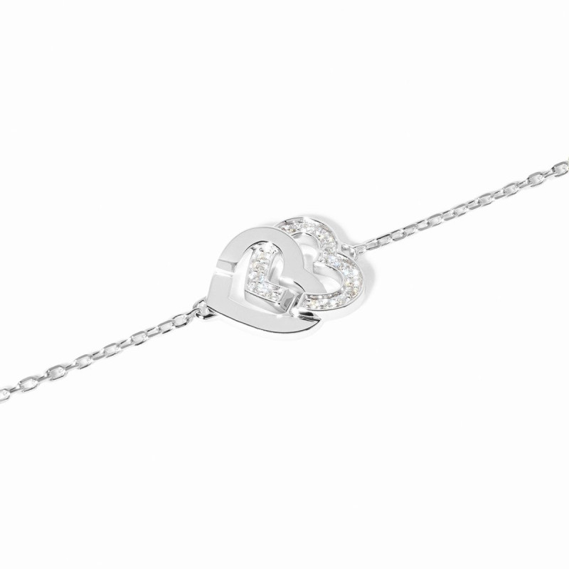 Armband doppelte Herzen R10