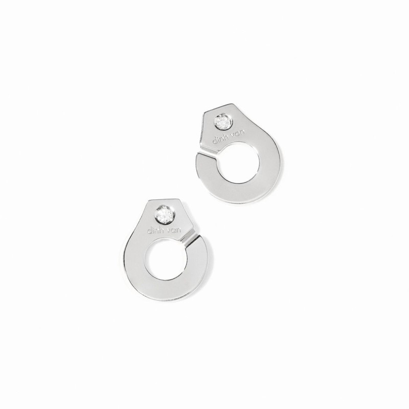 puces d'oreilles menottes dinh van R7.5