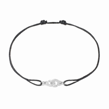 Menottes dinh van bracelet on cord, mini model