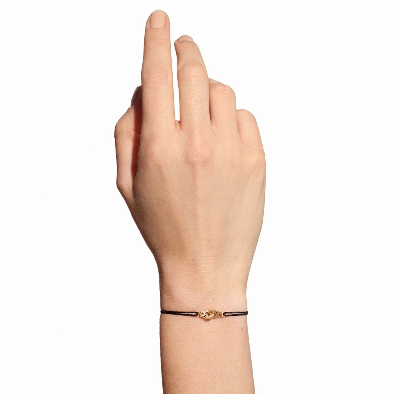 Menottes dinh van bracelet on cord, mini model
