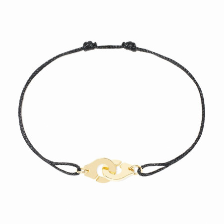 Menottes dinh van bracelet on cord, mini model