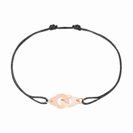 Menottes dinh van bracelet on cord, mini model
