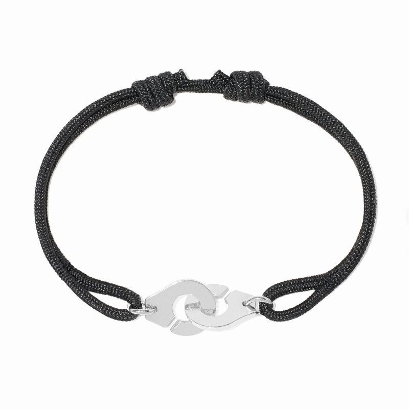 Menottes dinh van Armband mit Kordel, kleines Modell