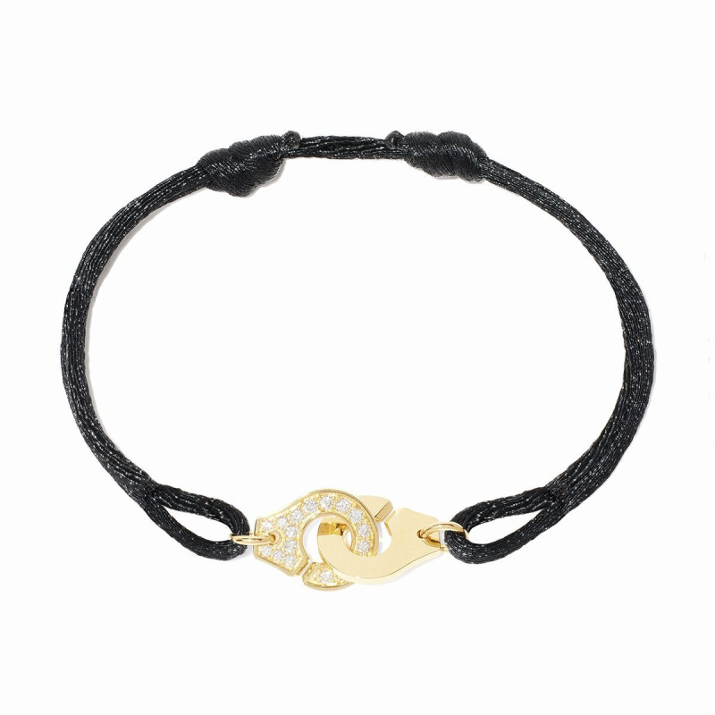 Menottes dinh van Armband mit Kordel, kleines Modell