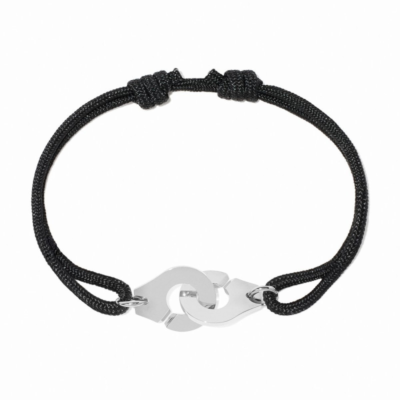 Bracelet sur cordon Menottes dinh van, moyen modèle
