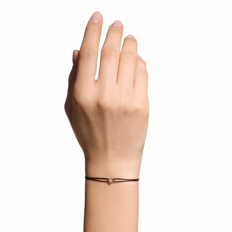 Le Cube Diamant bracelet on cord