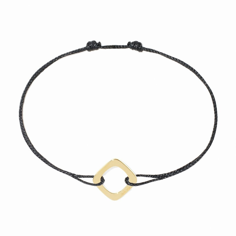 Impression bracelet on cord, small model
