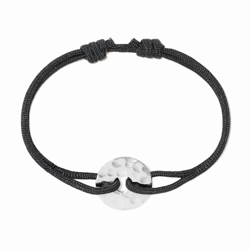Pi bracelet on cord