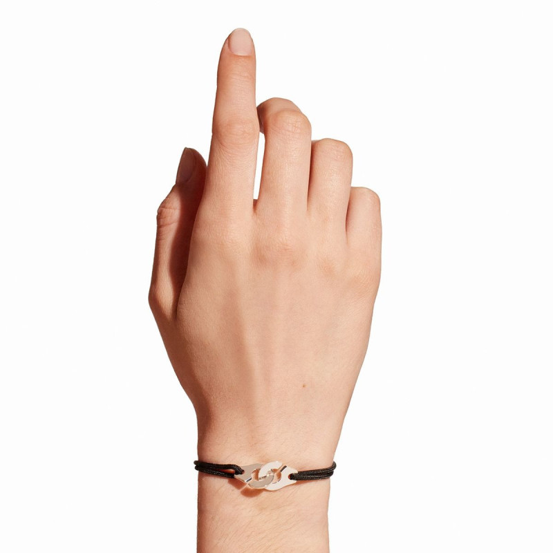 Bracelet sur cordon Menottes dinh van, moyen modèle