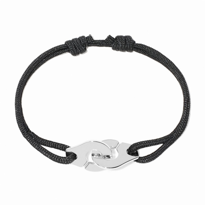 Bracelet sur cordon Menottes dinh van, moyen modèle