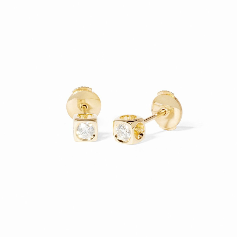puces oreilles le cube diamant MM