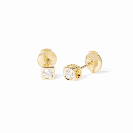 puces oreilles le cube diamant MM