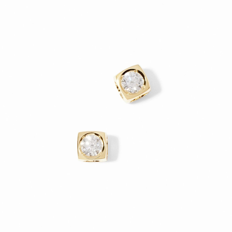 puces oreilles le cube diamant MM