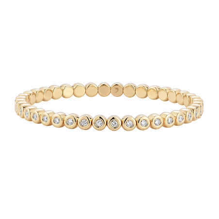 Bracelet extensible en diamants serti clos