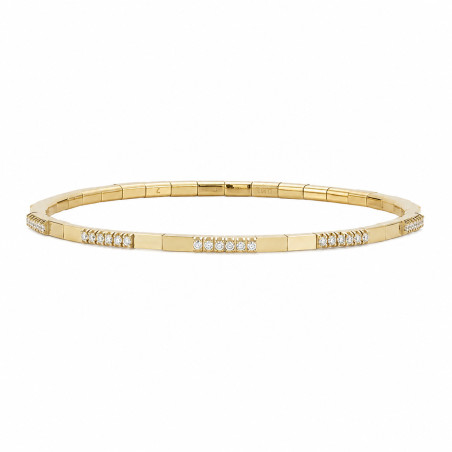 Bracelet extensible avec 0.63 crt